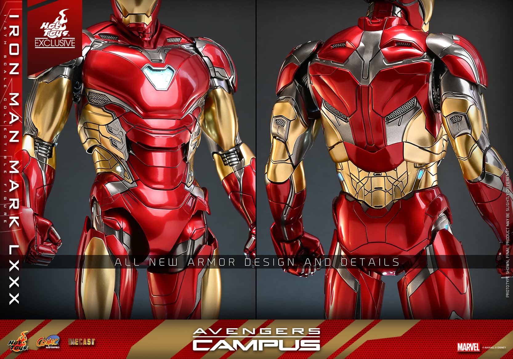the Avengers Theme Park Iron Man Mark 80 alloy collectible figure — image 18